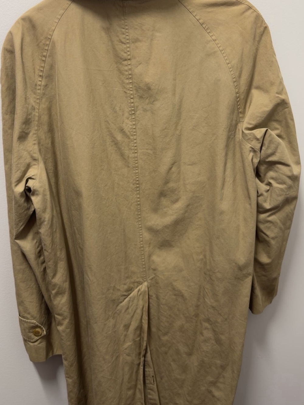 Vintage Burberry Classic Trench Coat in Khaki M/L - Picture 7 of 9